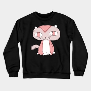 Little Pink Kitten Crewneck Sweatshirt